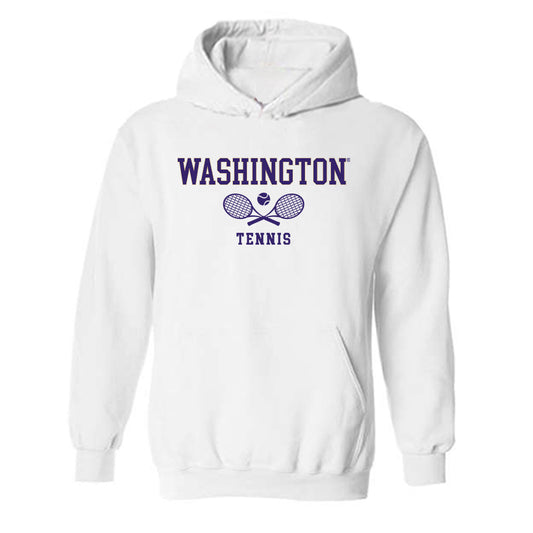 Washington - NCAA Men's Tennis : Rohan Belday - Sports Shersey Hooded Sweatshirt-0