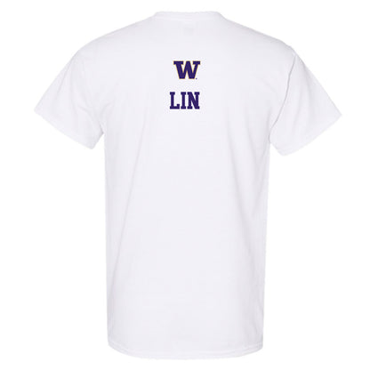 Washington - NCAA Women's Gymnastics : Kristin Lin - Sports Shersey T-Shirt-1