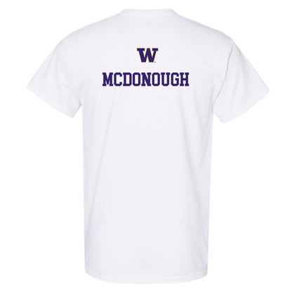 Washington - NCAA Women's Gymnastics : Mary McDonough - Sports Shersey T-Shirt-1