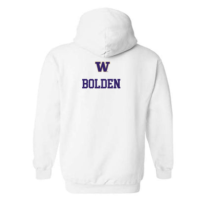 Washington - NCAA Women's Gymnastics : Kira Bolden - Sports Shersey Hooded Sweatshirt-1