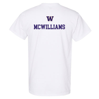 Washington - NCAA Women's Gymnastics : Caitlin McWilliams - Sports Shersey T-Shirt-1