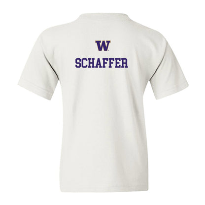 Washington - NCAA Women's Gymnastics : Jessica Schaffer - Sports Shersey Youth T-Shirt-1
