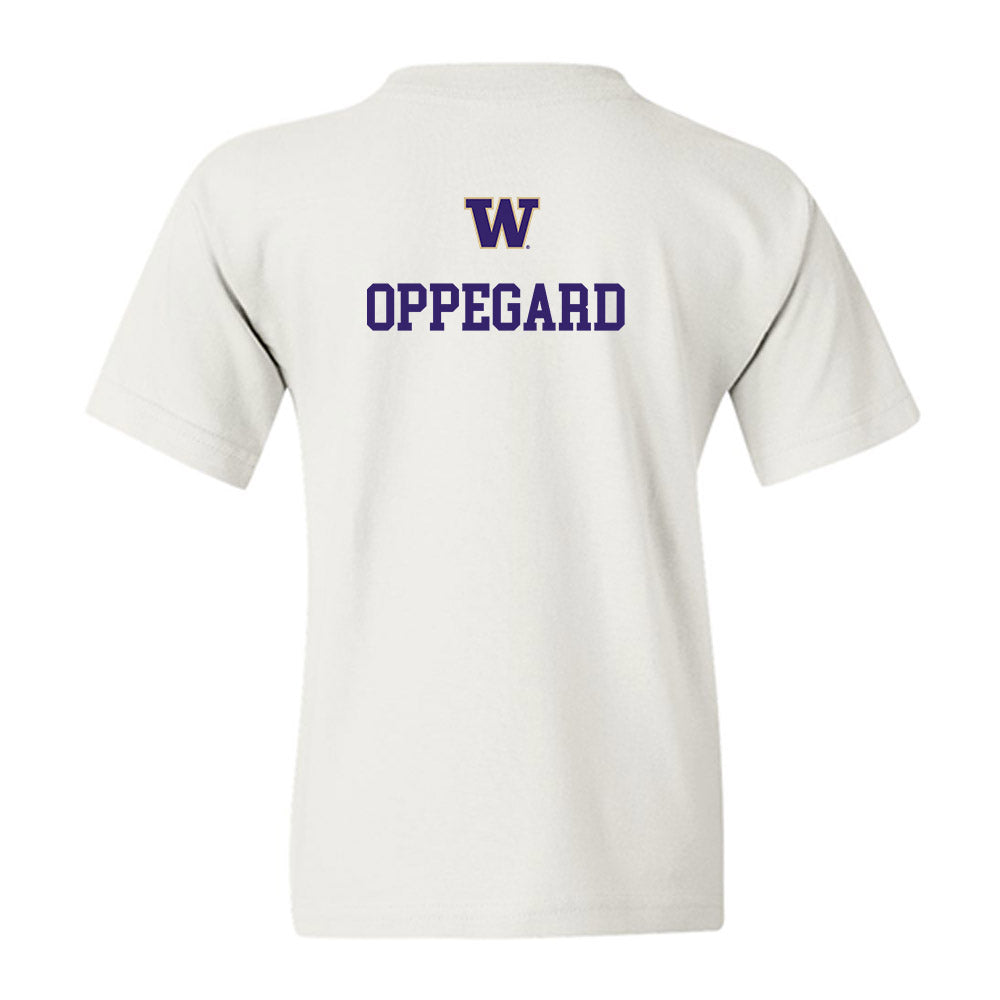 Washington - NCAA Women's Gymnastics : Olivia Oppegard - Sports Shersey Youth T-Shirt-1
