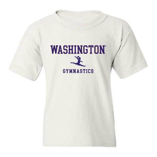 Washington - NCAA Women's Gymnastics : Lydia Rak - Sports Shersey Youth T-Shirt-0