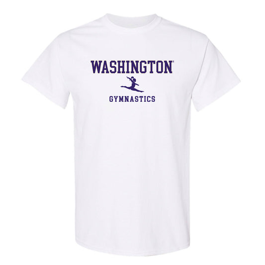 Washington - NCAA Women's Gymnastics : Mary McDonough - Sports Shersey T-Shirt-0