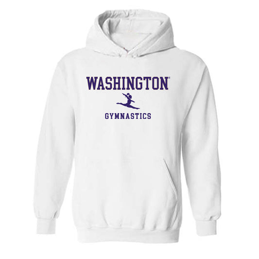 Washington - NCAA Women's Gymnastics : Caitlin McWilliams - Sports Shersey Hooded Sweatshirt-0