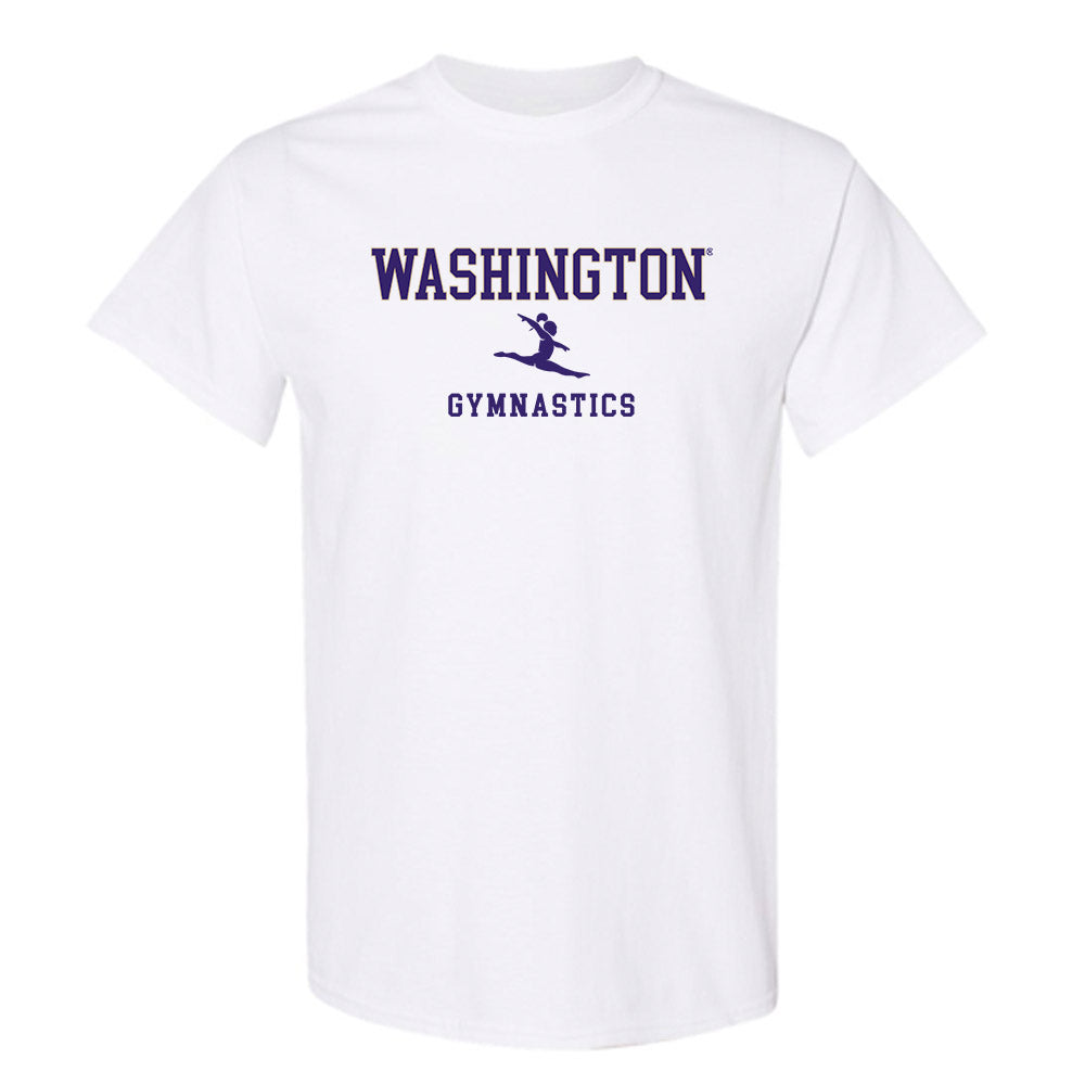 Washington - NCAA Women's Gymnastics : Caitlin McWilliams - Sports Shersey T-Shirt-0