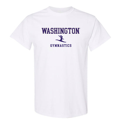 Washington - NCAA Women's Gymnastics : Caitlin McWilliams - Sports Shersey T-Shirt-0