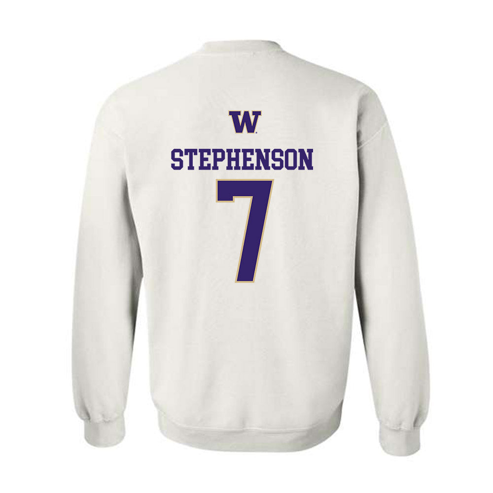Washington - NCAA Beach Volleyball : Piper Stephenson - Sports Shersey Crewneck Sweatshirt-1