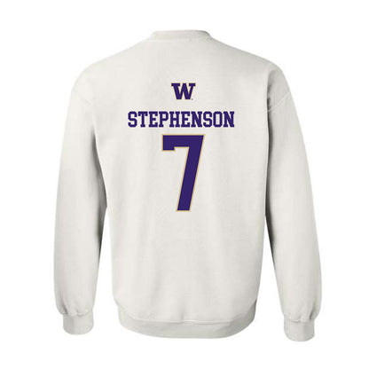 Washington - NCAA Beach Volleyball : Piper Stephenson - Sports Shersey Crewneck Sweatshirt-1
