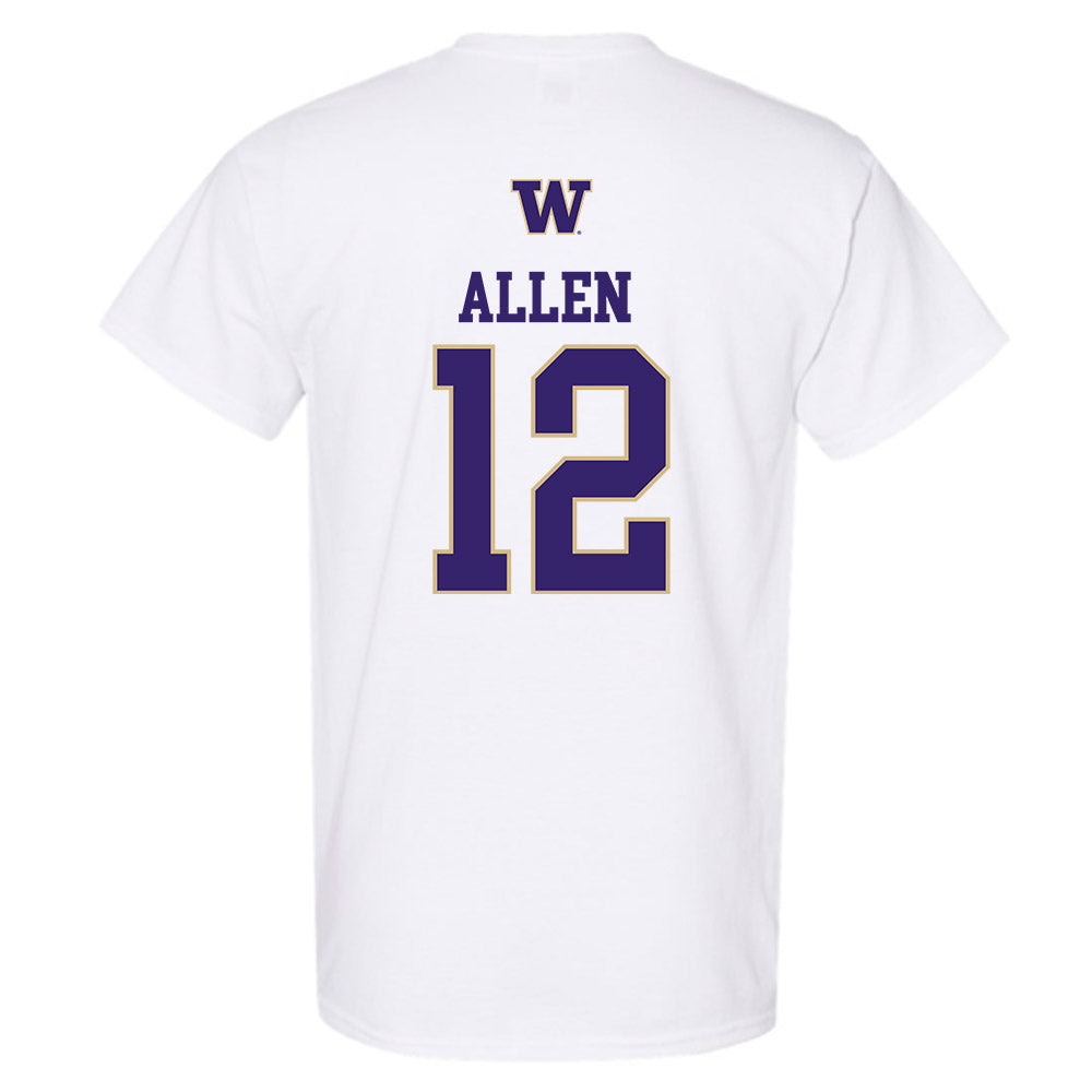 Washington - NCAA Beach Volleyball : Teila Allen - Sports Shersey T-Shirt-1