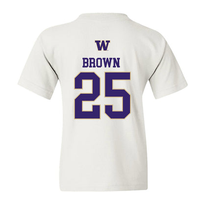 Washington - NCAA Beach Volleyball : MayaMay Brown - Sports Shersey Youth T-Shirt-1