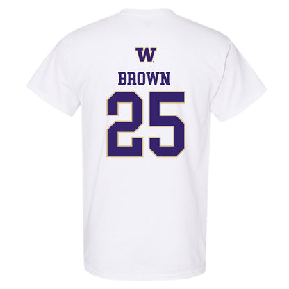 Washington - NCAA Beach Volleyball : MayaMay Brown - Sports Shersey T-Shirt-1