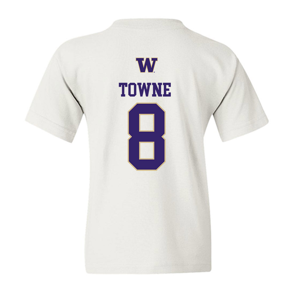 Washington - NCAA Beach Volleyball : Avery Towne - Sports Shersey Youth T-Shirt-1