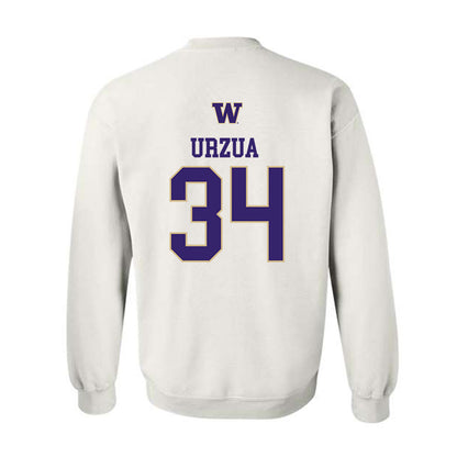 Washington - NCAA Beach Volleyball : Alina Urzua - Sports Shersey Crewneck Sweatshirt-1