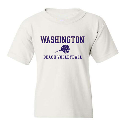 Washington - NCAA Beach Volleyball : MayaMay Brown - Sports Shersey Youth T-Shirt-0