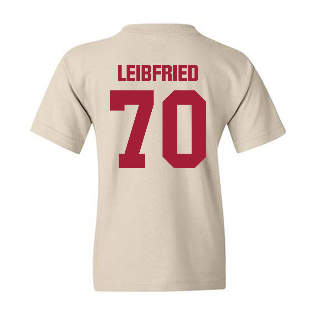 Indiana - NCAA Football : Austin Leibfried - Youth T-Shirt-1
