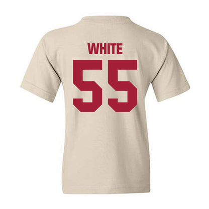 Indiana - NCAA Football : Rodney White - Youth T-Shirt-1