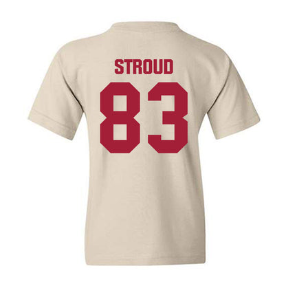 Indiana - NCAA Football : Hunter Stroud - Classic Shersey Youth T-Shirt-1