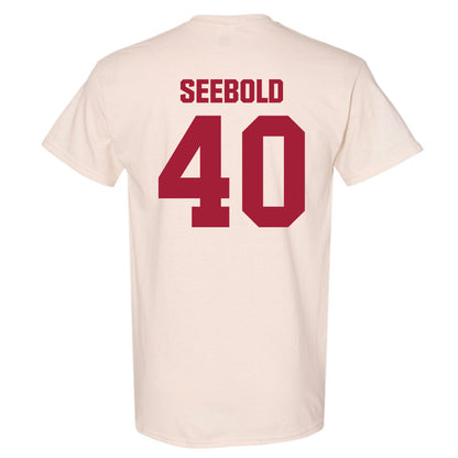 Indiana - NCAA Baseball : Gavin Seebold - T-Shirt-1