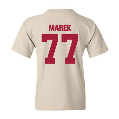 Indiana - NCAA Football : Matt Marek - Youth T-Shirt-1