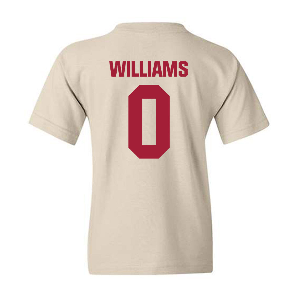 Indiana - NCAA Football : Carson Williams - Classic Shersey Youth T-Shirt-1