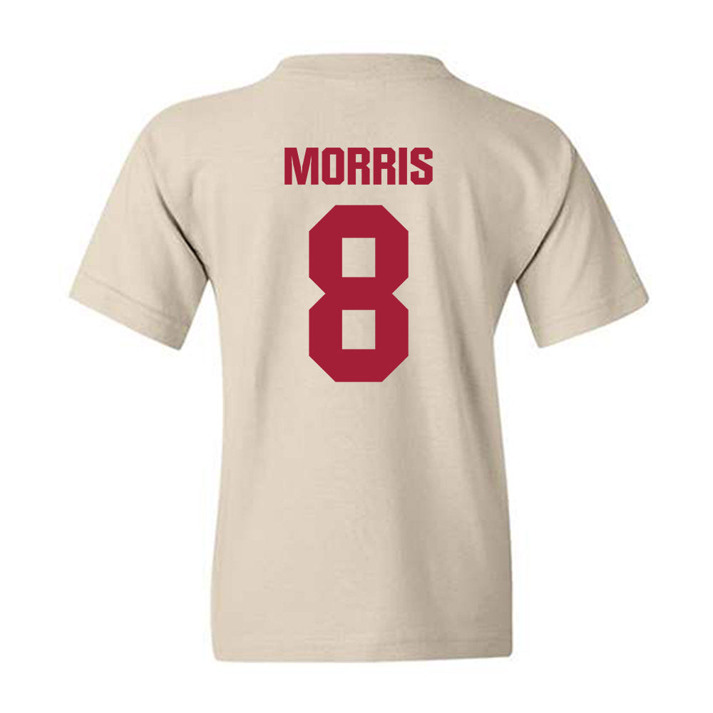 Indiana - NCAA Football : Tyler Morris - Youth T-Shirt-1