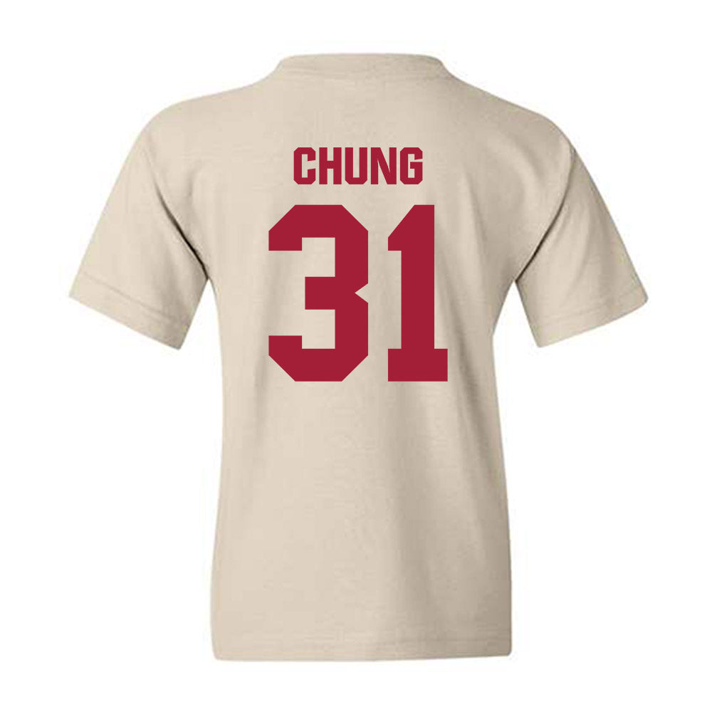 Indiana - NCAA Football : Anthony Chung - Youth T-Shirt-1