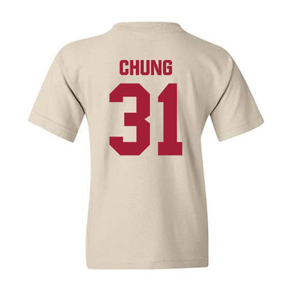 Indiana - NCAA Football : Anthony Chung - Youth T-Shirt-1