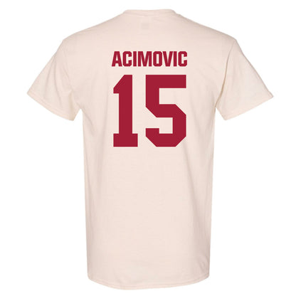 Indiana - NCAA Men's Basketball : Andrej Acimovic - T-Shirt-1