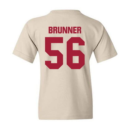 Indiana - NCAA Football : Joe Brunner - Youth T-Shirt-1