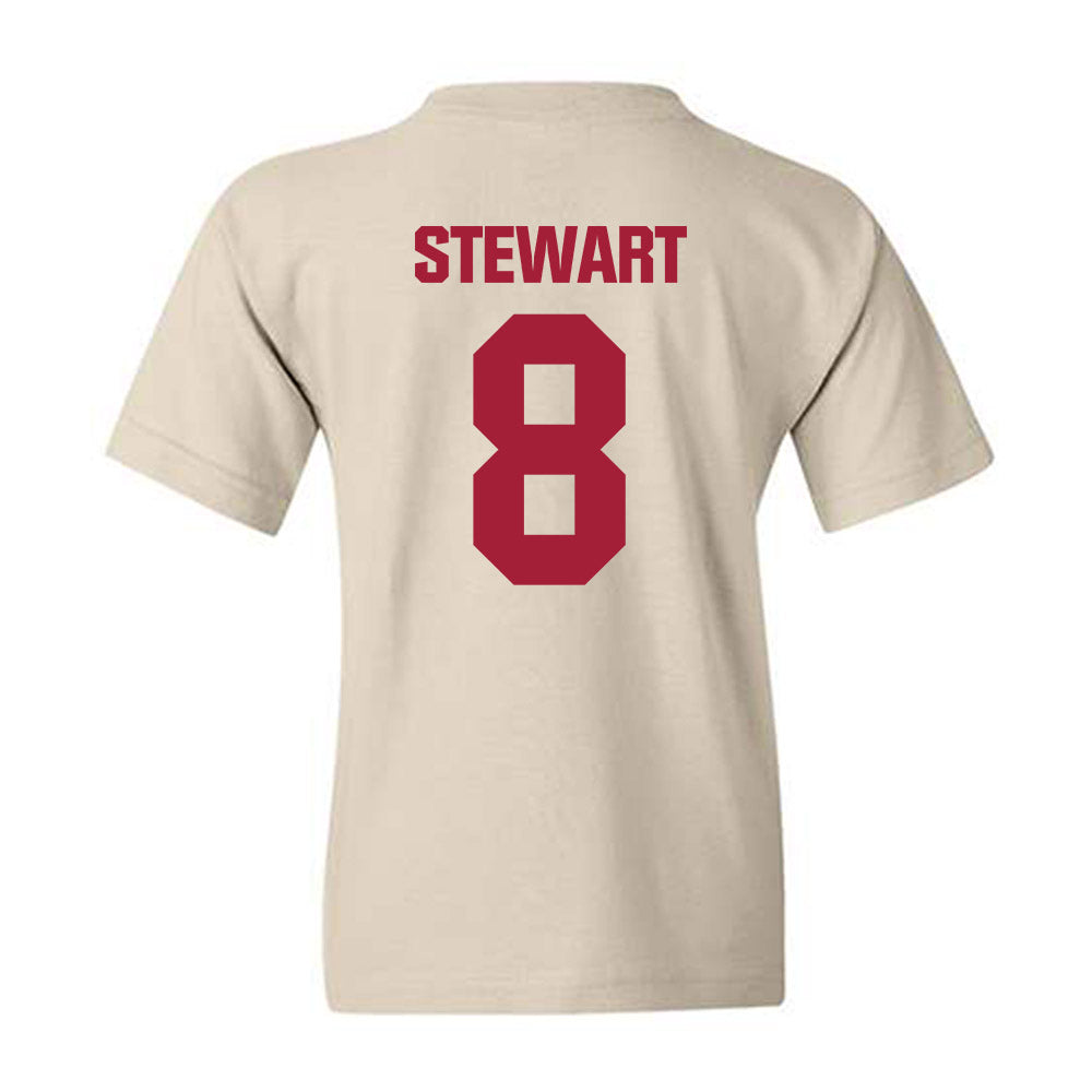 Indiana - NCAA Baseball : Aiden Stewart - Youth T-Shirt-1