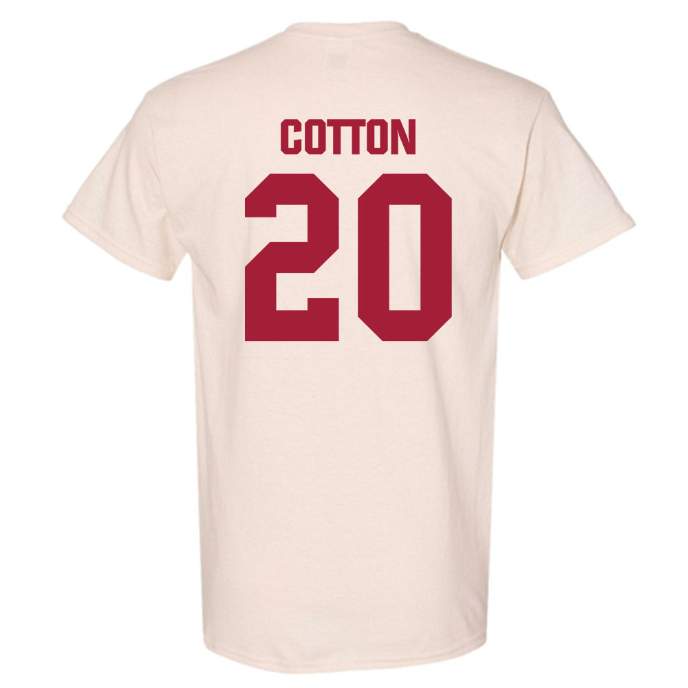 Indiana - NCAA Baseball : Logan Cotton - T-Shirt-1