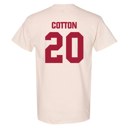 Indiana - NCAA Baseball : Logan Cotton - T-Shirt-1