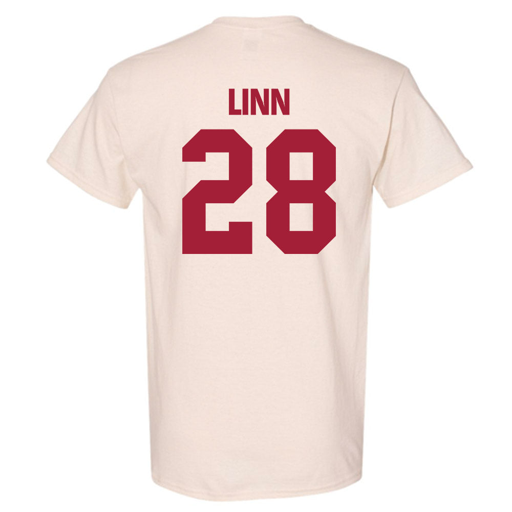 Indiana - NCAA Baseball : Conner Linn - T-Shirt-1