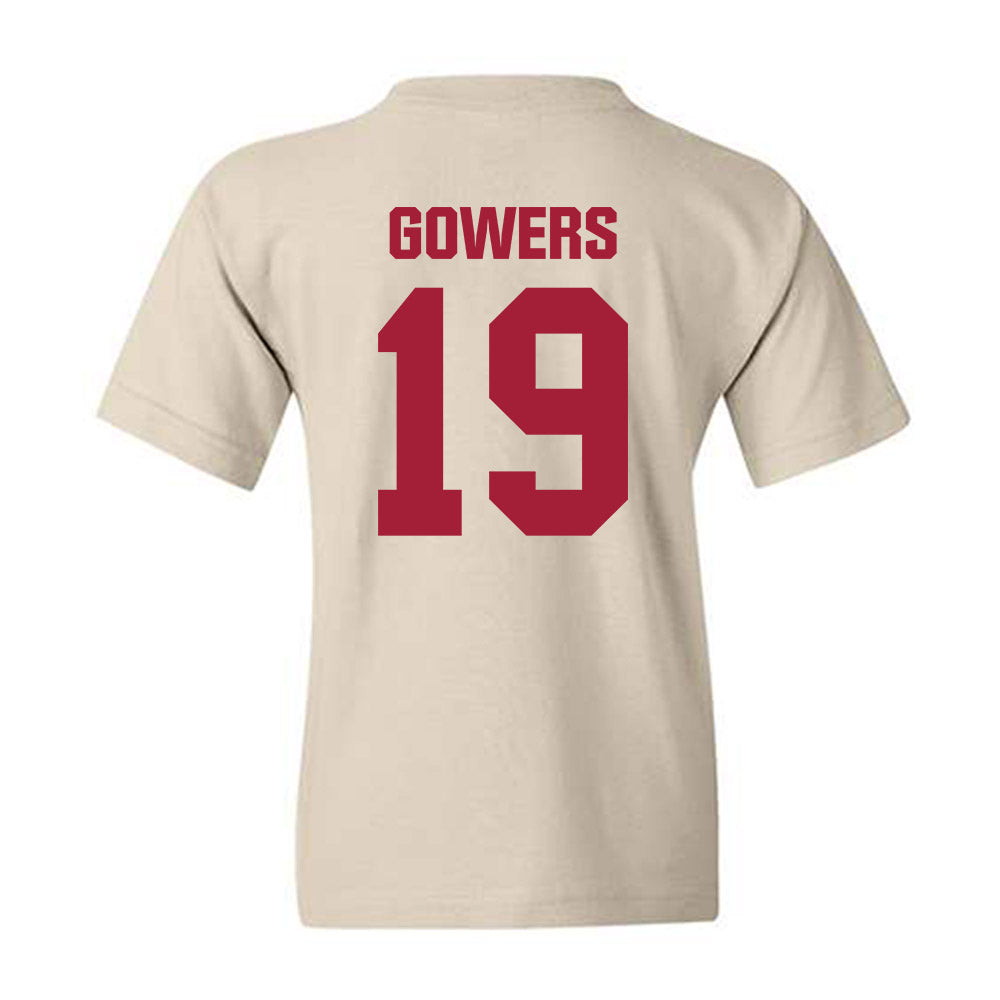 Indiana - NCAA Football : Billy Gowers - Classic Shersey Youth T-Shirt-1