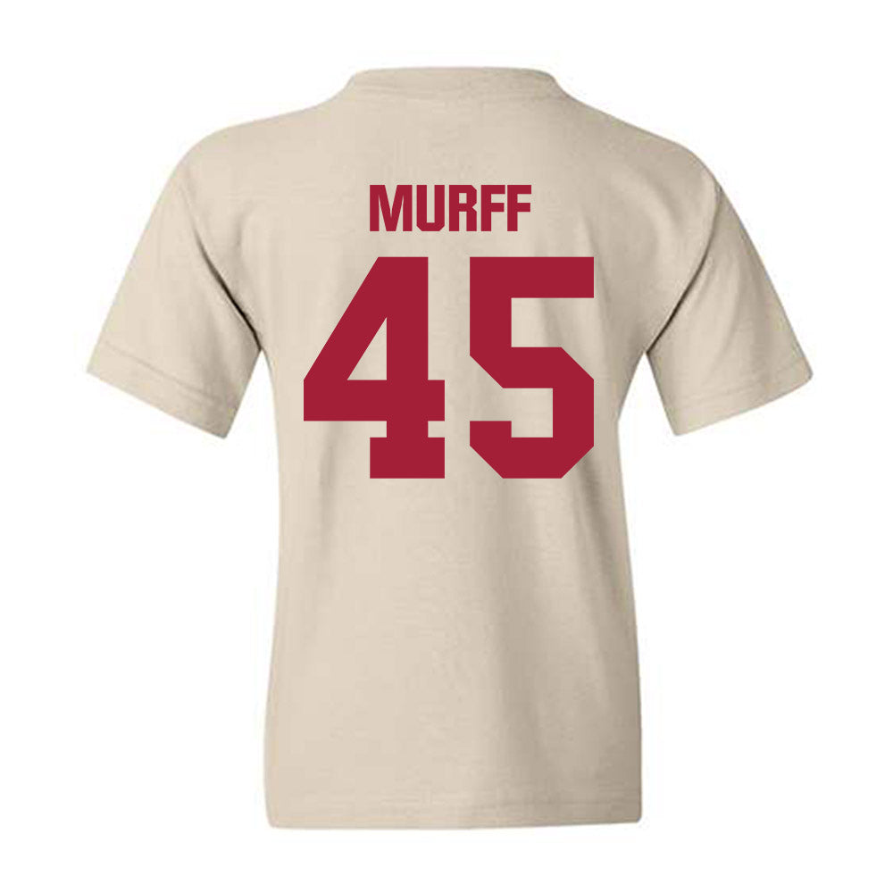 Indiana - NCAA Football : Lincoln Murff - Youth T-Shirt-1