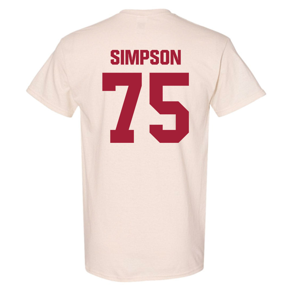 Indiana - NCAA Football : Sam Simpson - T-Shirt-1