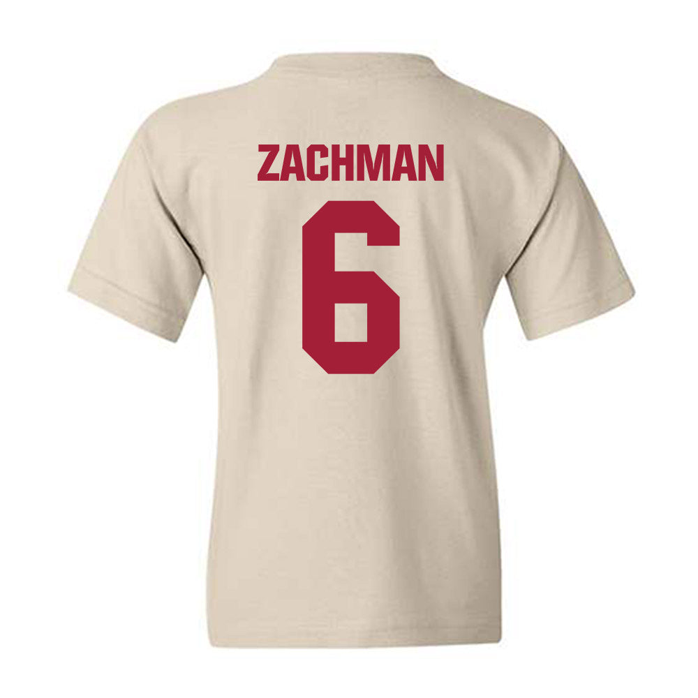 Indiana - NCAA Football : Preston Zachman - Youth T-Shirt-1