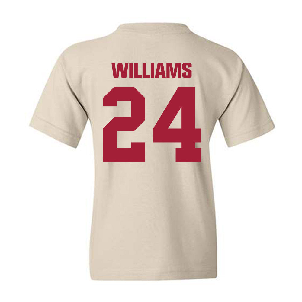Indiana - NCAA Football : Jadyn Williams - Youth T-Shirt-1