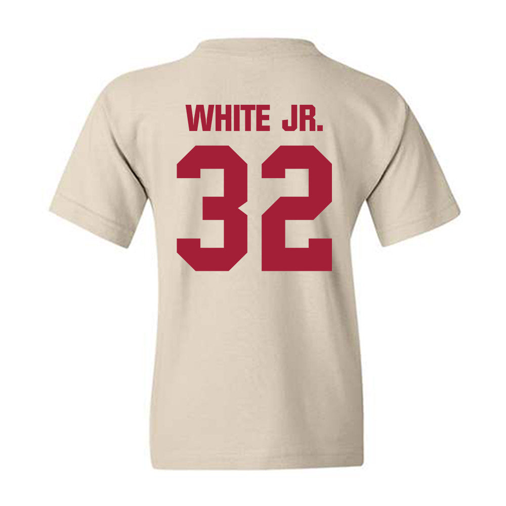 Indiana - NCAA Baseball : Ian White Jr. - Youth T-Shirt-1