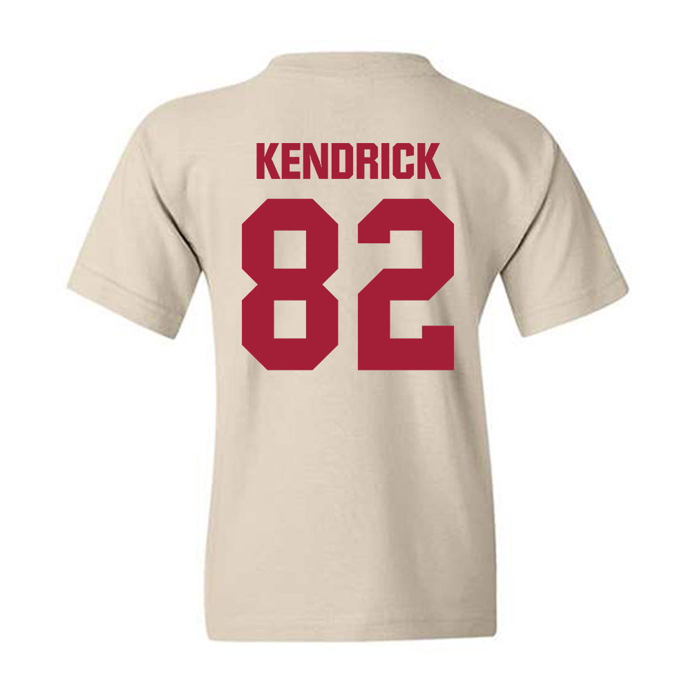 Indiana - NCAA Football : Myles Kendrick - Youth T-Shirt-1