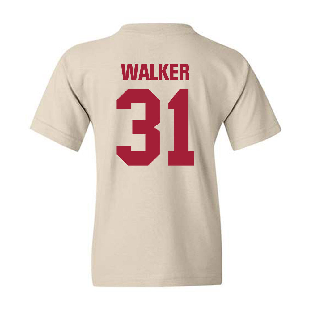 Indiana - NCAA Baseball : Eli Walker - Youth T-Shirt-1