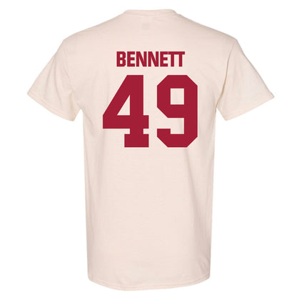 Indiana - NCAA Baseball : Eli Bennett - T-Shirt-1