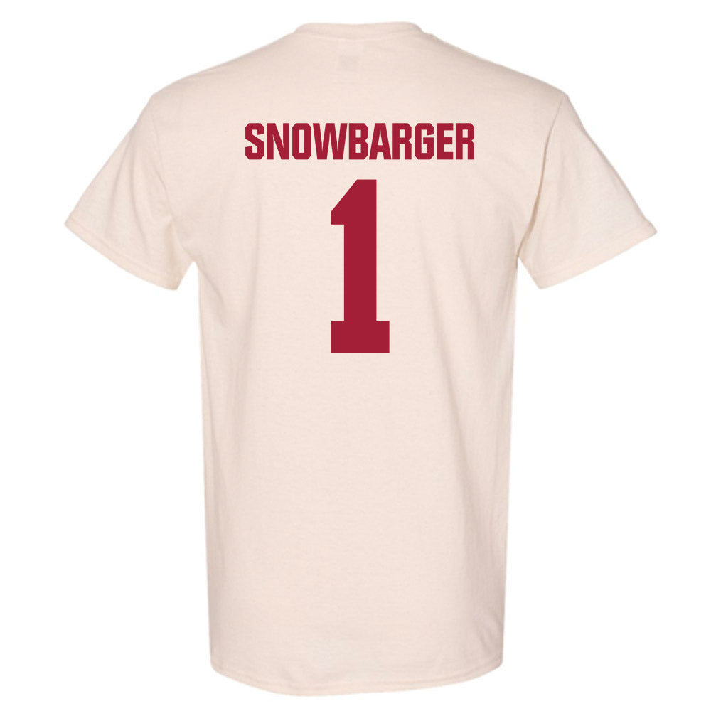 Indiana - NCAA Women's Volleyball : Sara Snowbarger - T-Shirt-1