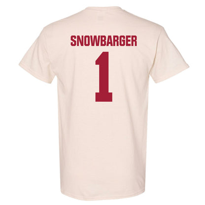 Indiana - NCAA Women's Volleyball : Sara Snowbarger - T-Shirt-1