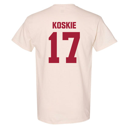 Indiana - NCAA Baseball : Caleb Koskie - T-Shirt-1