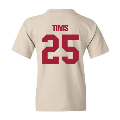 Indiana - NCAA Football : Dmontae Tims - Youth T-Shirt-1