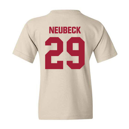 Indiana - NCAA Baseball : Tony Neubeck - Youth T-Shirt-1