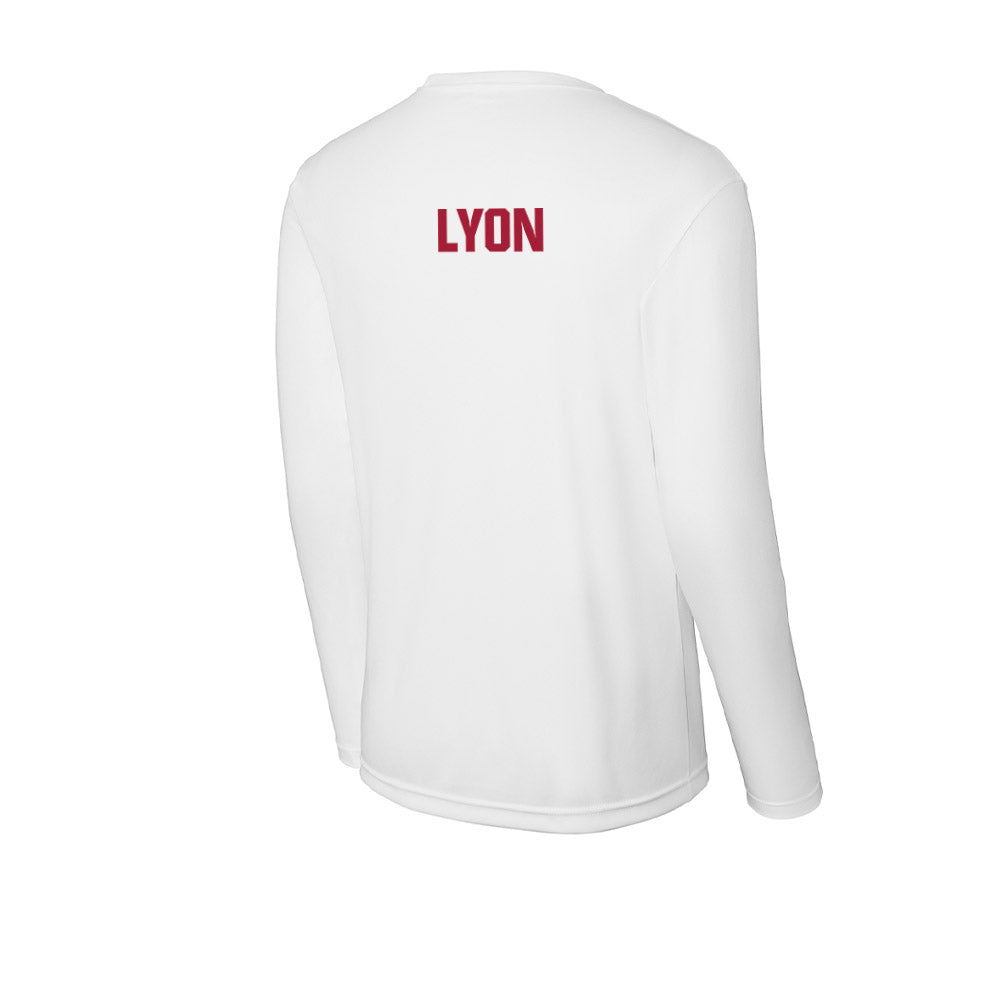 Indiana - NCAA Cheerleading : Adalynn Lyon - Activewear Long Sleeve T-Shirt-1